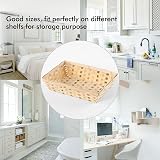Wickerfield 10 Pcs Natural Bamboo Basket Hampers XXL Display Organizer view 5