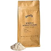 Jovvily Whole Wheat Flour - 3 lb - Always Pure - Vegan - Single Ingredient