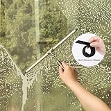 Ettori Shower Squeegee 12 in Brushed Nickel Stainless Steel Wall Hook view 3