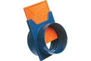 Loc-Line Vacuum Hose Component, Acetal Copolymer, Slide Valve, 2-1/2" Hose ID (Pack of 10)