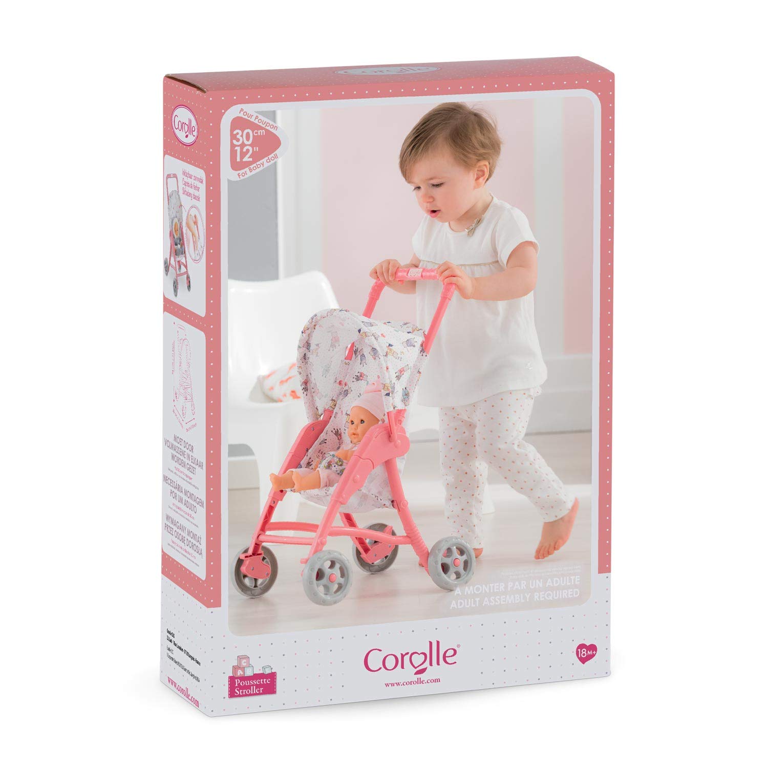 corolle doll pram stroller