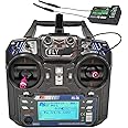 Alaohu FS-i6 6CH RC Transmitter and Receiver FS-iA6B 2.4GHz Fly AFHDS2A Sky Radio Control System Remote Controller for RC FPV Multirotor Fixed Wing Hobby