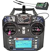 Alaohu Flysky FS-i6 6 Channels RC Transmitter and Receiver FS-iA6B 2.4GHz AFHDS2A Radio Control System for RC FPV Multirotor 