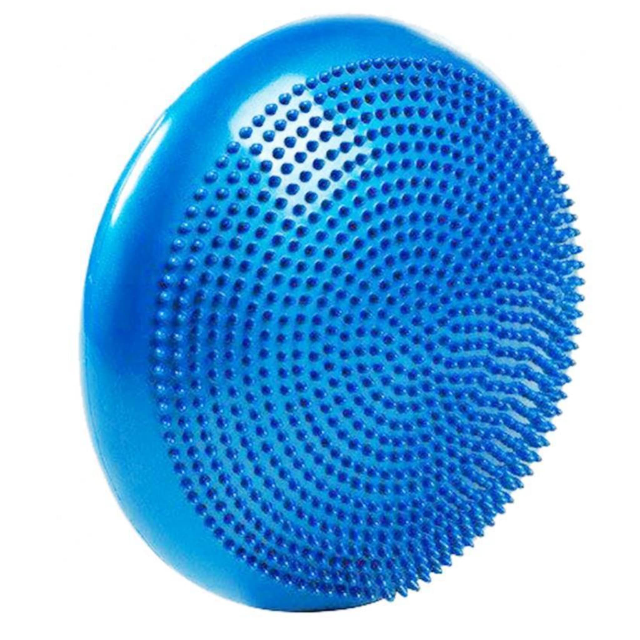 eBoutik - Strong Balance Board for Core Strength & Back Pain Relief – Adult Non-Slip Wobble Fitness & Rehab – Wellness for Home Workouts Gym & Posture Support (Blue)