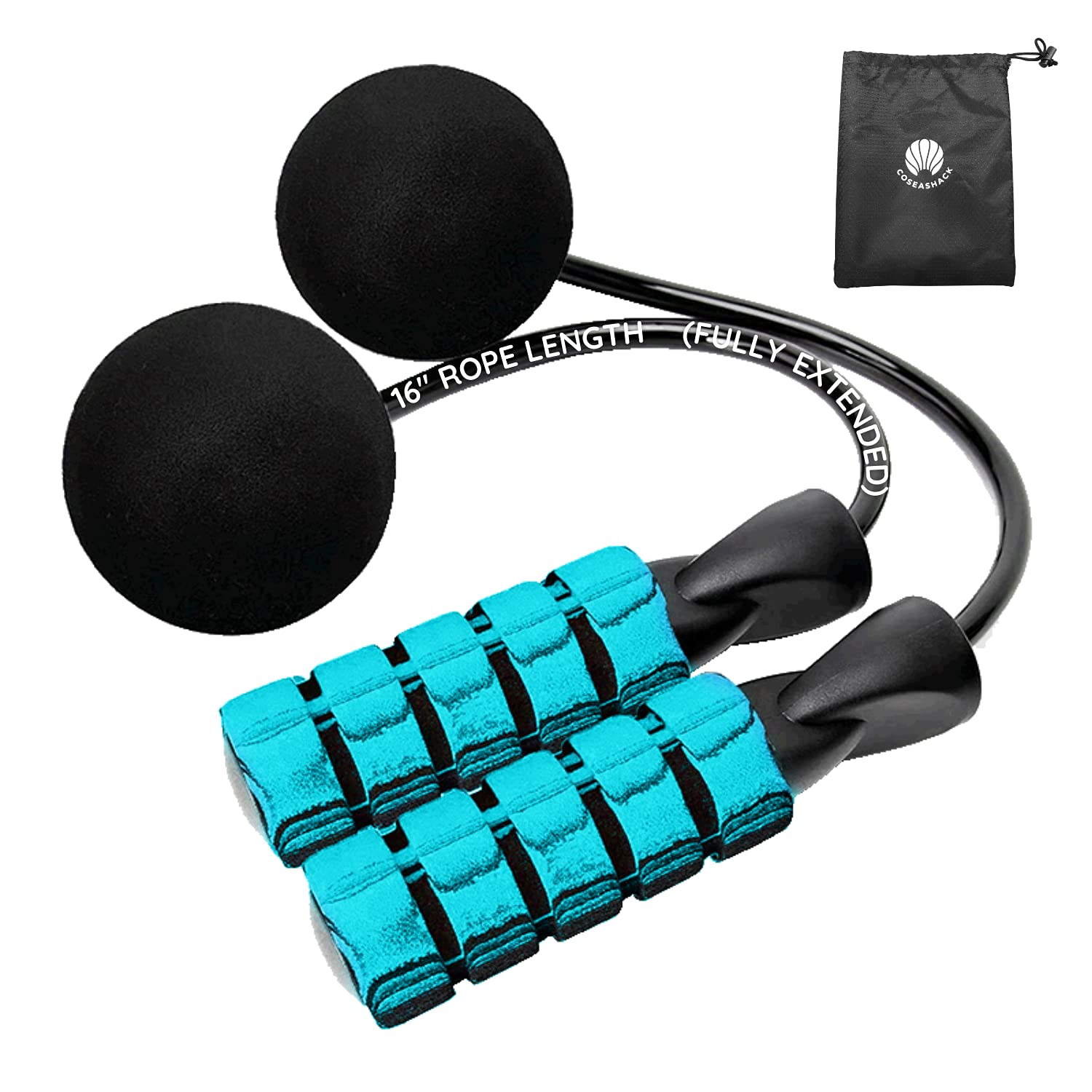 COSEASHACK Bod Ropes Cordless Jump Rope Beachbody MBF Adjustable Weighted  Long Ropeless Jump Rope For Beachbody Cordless Jumping Rope Workout