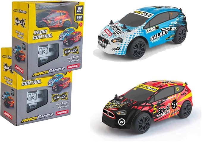 coches de rally teledirigidos