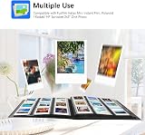 Crefotu 432 Pockets Photo Album for Fujifilm Instax Mini and Polaroid 2x3 view 9