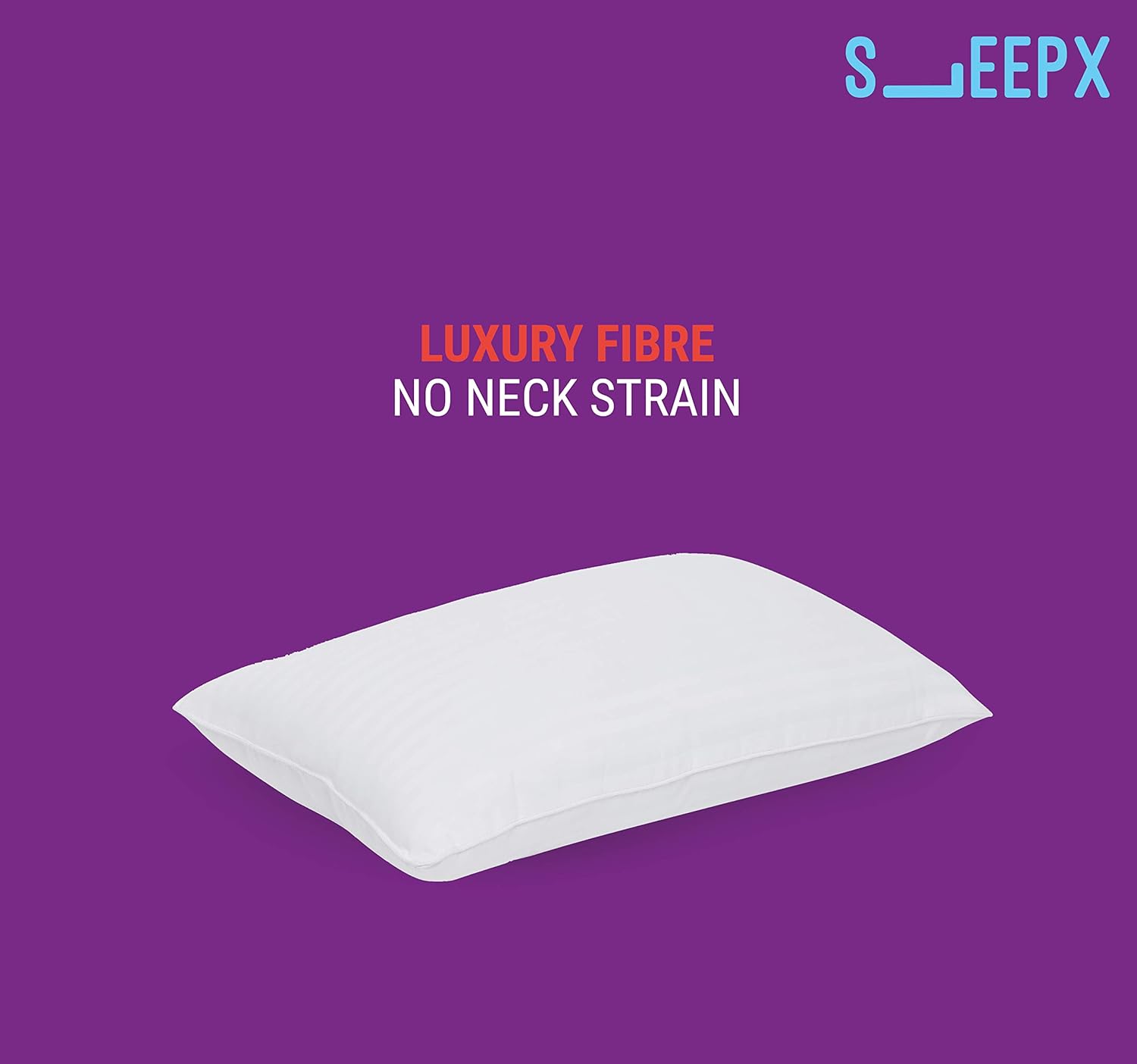 Buy Sleepx Chill Luxury Micro Fibre Large Pillow For Sound Sleep
