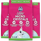 Ultra by Cat's Pride Micro Crystals Litter with 30-Day Odor Control, 15lbs