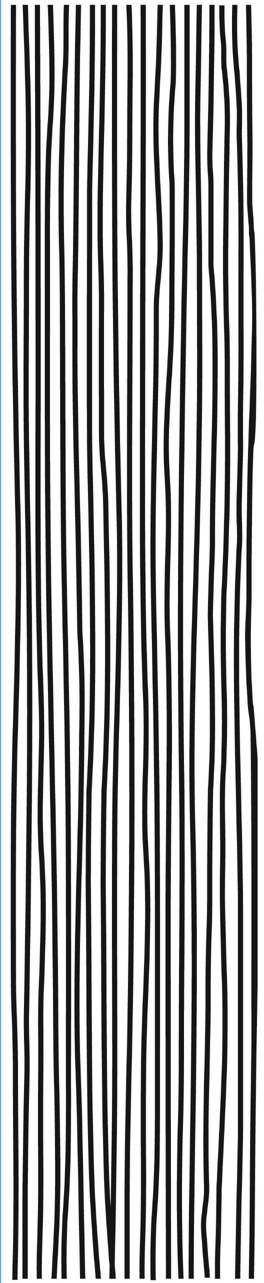 Darice 6.5 x 30.5 cm Lines Thin Embossing Template