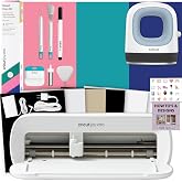 Cricut Joy Xtra Cutting Machine T-Shirt Making Bundle with Mini EasyPress Heat Press - Includes Smart Iron-On Materials, Tools &amp; Heat Transfer Vinyl Design Guides