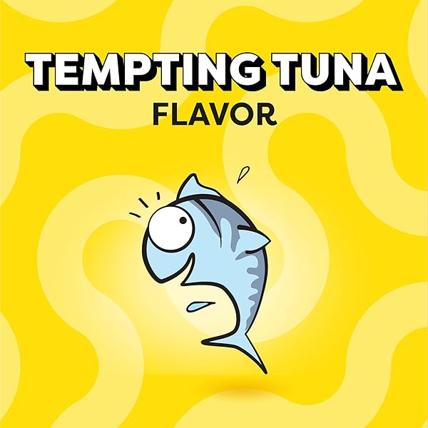 TEMPTATIONS JUMBO STUFF CRUNCHY AND SOFT CAT TREATS TEMPTING TUNA FLAVOR, 14 OZ. TUB