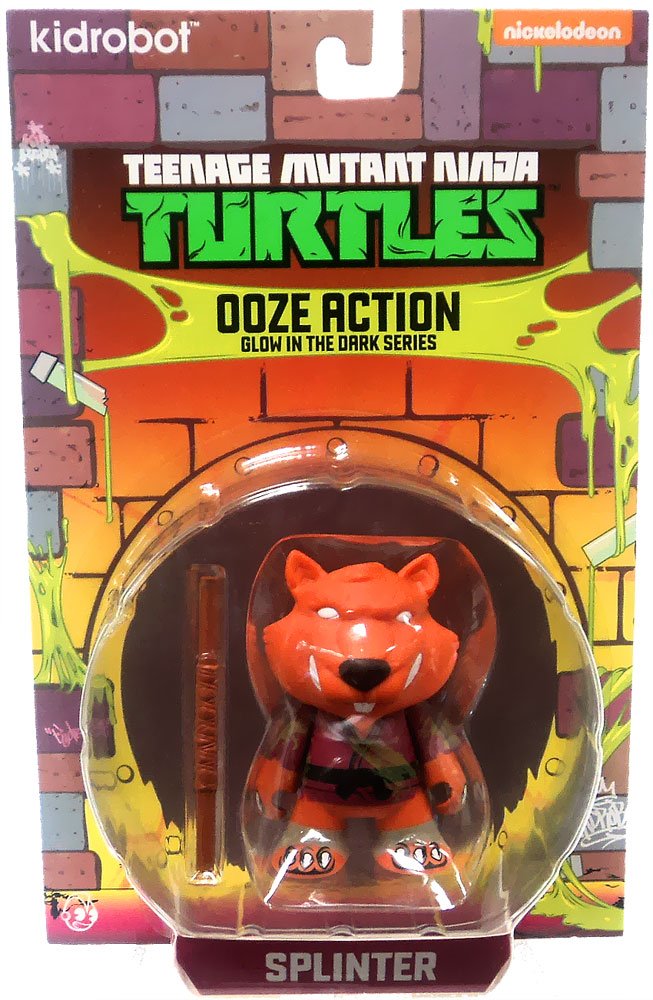 Teenage Mutant Ninja Turtles Ooze Action Series Splinter 3" Vinyl Figure