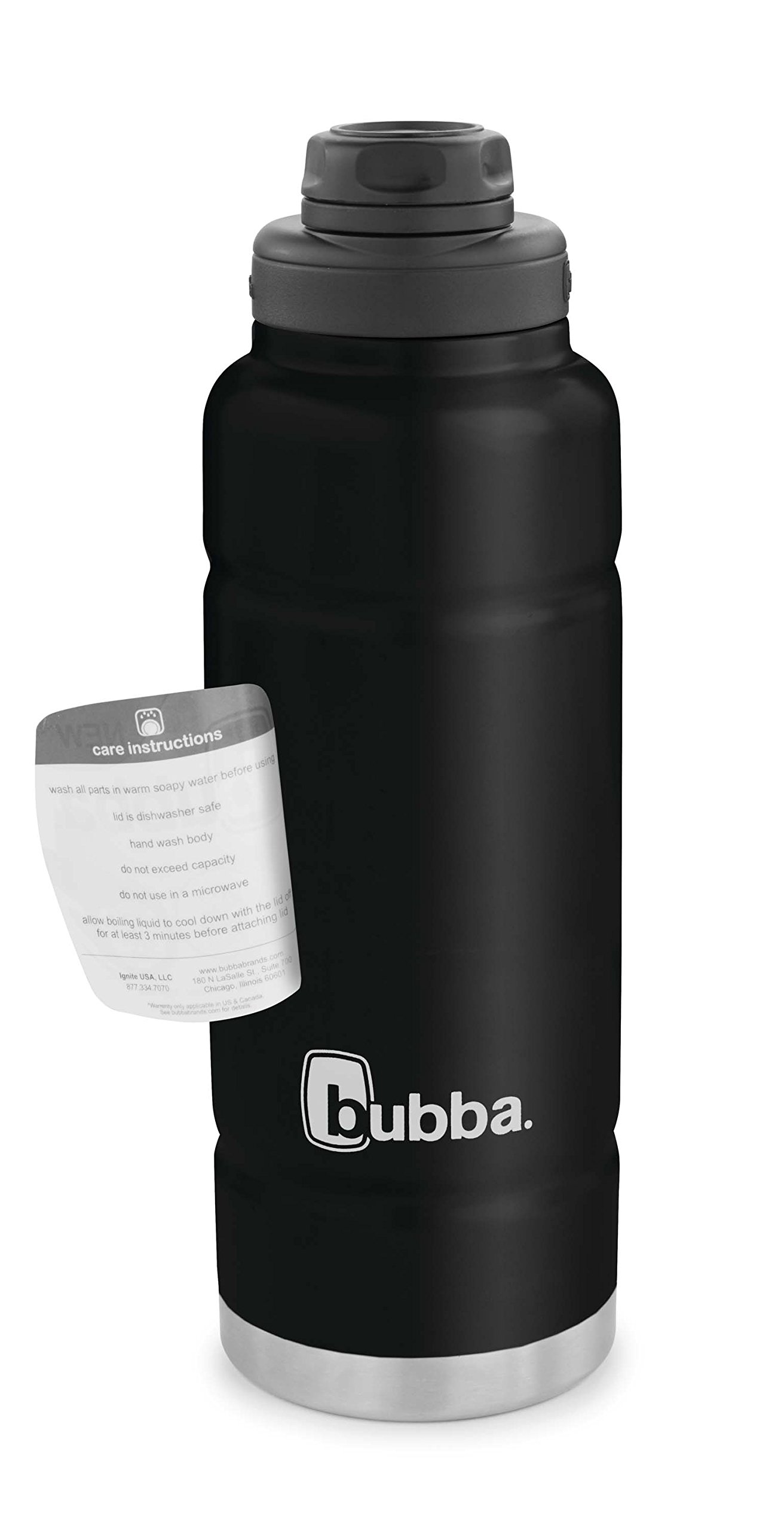 bubba 2034997 Trailblazer VacuumInsulated Stainless Steel Water Bottle