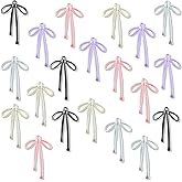 BROVITI Alloy Colourful Bow Ribbon Charms Pendants for Jewelry Making Bowknot Dangle Charms for DIY Crafts Keychain Bracelet Pendant Necklace Earring Jewelry Making Supplies