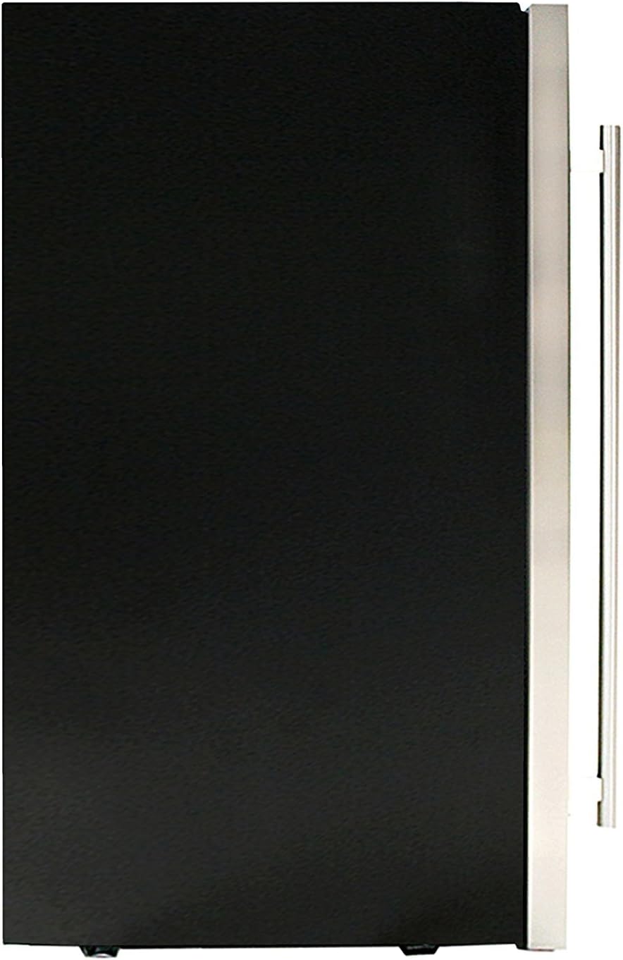 Whynter BR-130SB Beverage Refrigerator with Internal Fan, Black/Stainless Steel: Appliances