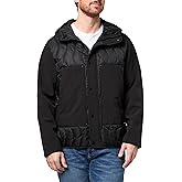 KARL LAGERFELD Men's Outerwear Quilted Hooded Jacket
