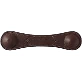 Weighted Bookmark - Leather Book Page Weight Book Weights Holder for Hands-Free Reading Paper Weights for Cookbooks Crafts Music Books Appreciation Bookmark (01Coffee)