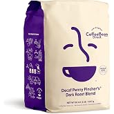 Coffee Bean Direct Decaf Penny Pincher's&reg; Dark Roast, Whole Bean, 5lb Bag | Everyday Value, Decaffeinated
