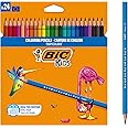 Bic Kids Tropicolors Colouring Pencils - Assorted Colours, Wallet of 24
