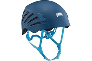 PETZL BOREA Women's Durable Helmet with TOP & Side Enhanced Protection, S/M, Navy Blue