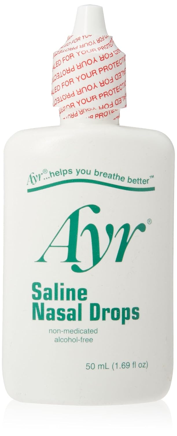 AYR Saline Nasal Drops 50ml QTY 1 Saline Nasal Sprays