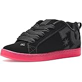 DC, Women's, Court Graffik LE, Black/Pink, 8, Medium