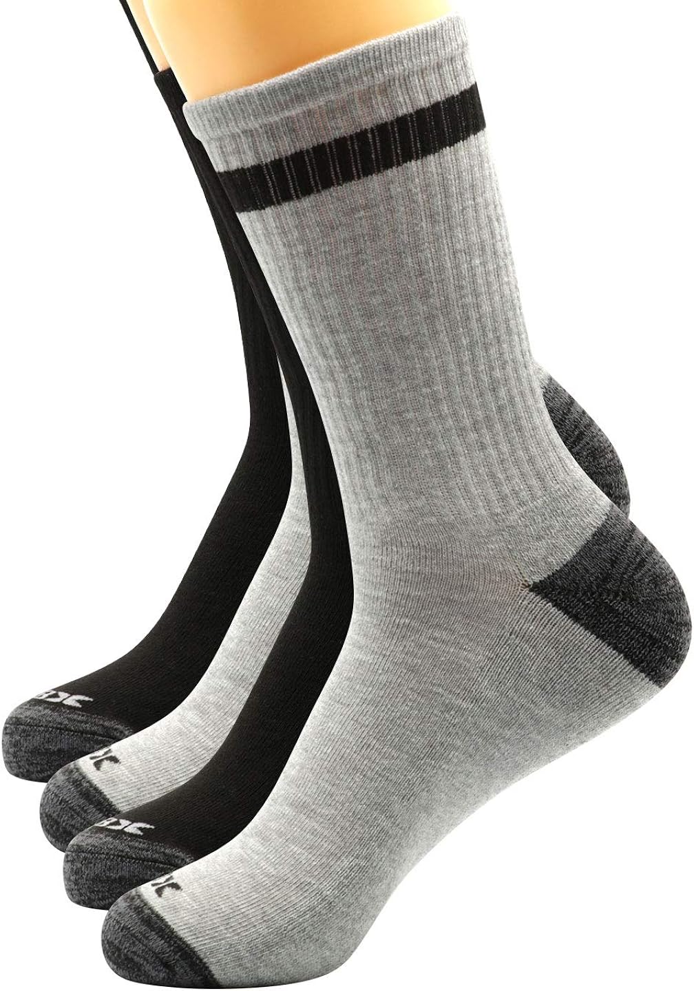 RBX Active Men's Athletic Performance XDri Quick Dry Cushioned 10Pack