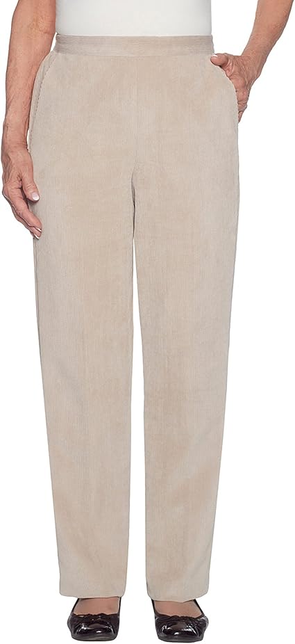 alfred dunner corduroy pants petite