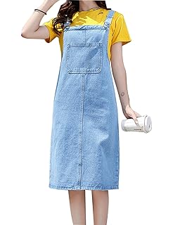 longer length pinafore dress