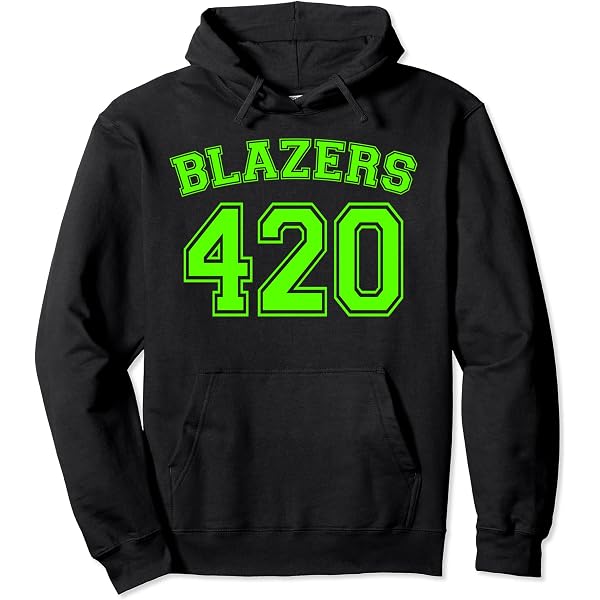 Amazon.com: Blazers 420 - Fun Stoner Jersey Marijuana Weed Mens Womens Tank  Top : Clothing, Shoes & Jewelry