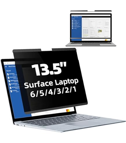 Magnetische privacyfolie voor Microsoft Surface Pro 12 2025, anti-blauw Magnetische privacyfolie voor Microsoft Surface Pro 12 2025, anti-blauw