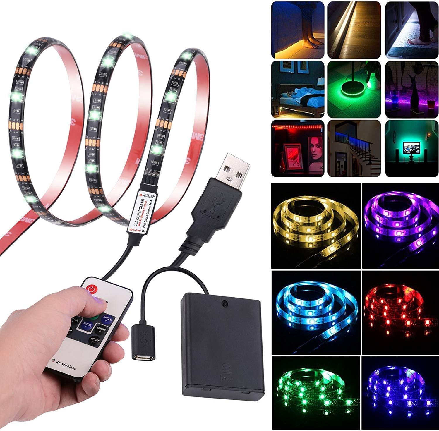 Best Usb Led Lighting Multi Color