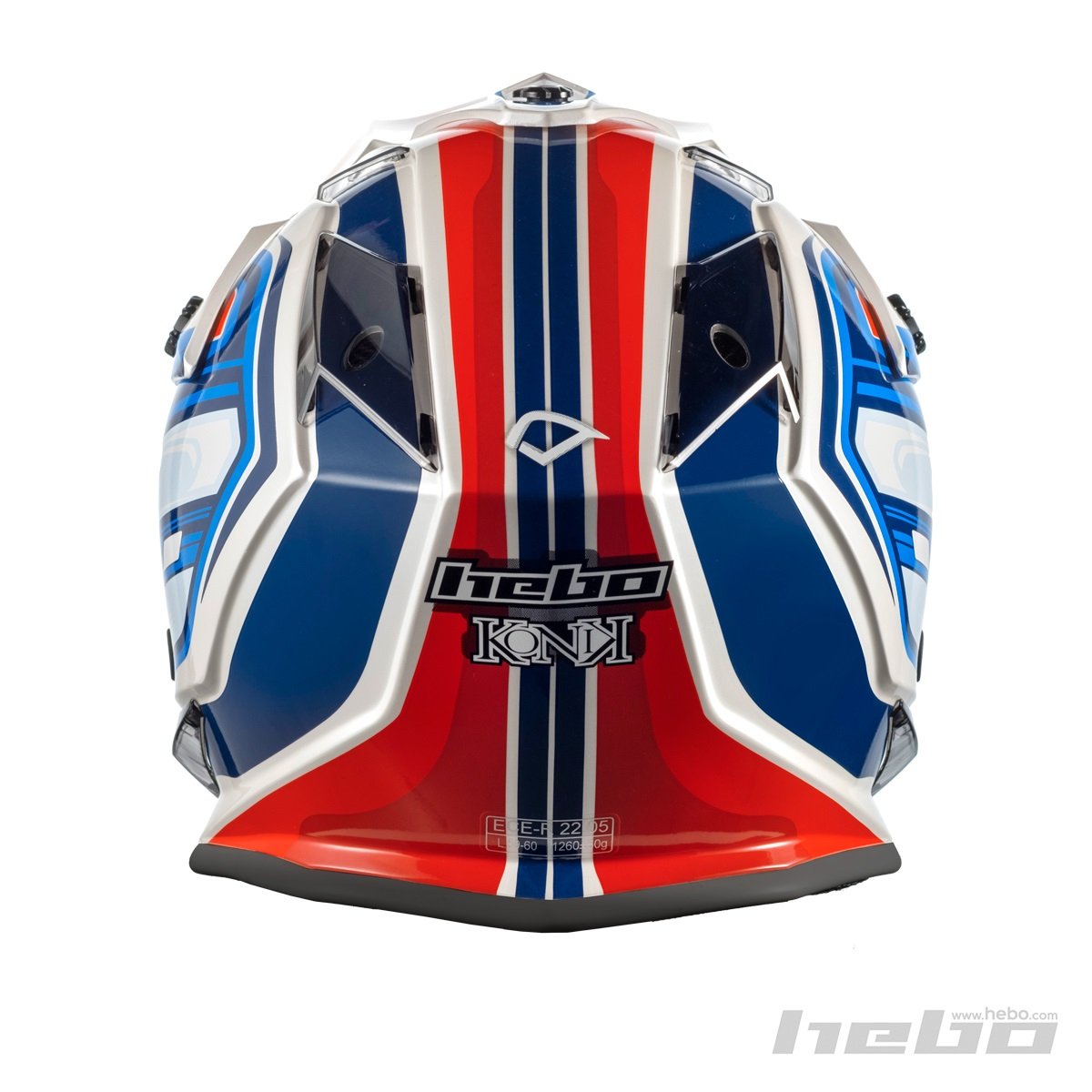 Ropa y accesorios de protección Azul HEBO HC0618AM Mx Konik Casco Talla
