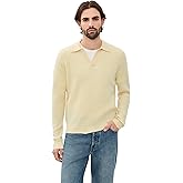 Madewell Men's Johnny-Collar Sweater Polo in Heritage Merino Wool