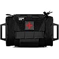 FEIWOOD GEAR Tactical IFAK Pouch, Rapid Tear-Away First Aid Kit Two-Piece System Medical Pouches Emergency Survival Bag for Outdoor Travel Hiking