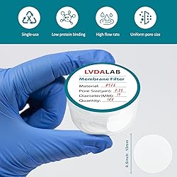 LVDALAB PTFE Membrane Filter, Hydrophilic Membrane