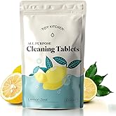 Tidy Kitchen Multi Surface Cleaner Refill Tablets, Multi Surface, 10 Pack | All Purpose Cleaner for Counters, Stovetops, Tile, Wood, Bath, Glass, Compact Water-Activated, Plant-Based, Bottle-Friendly