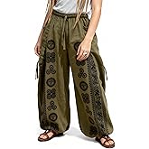 Siamrose Yoga Harem Pants Men Women Baggy Casual Lounge Trousers Adjustable Length 2 Pockets