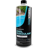AquaDoc Swimming Pool Flocculant for Inground &amp; Above Ground Pools - 32 oz | Fast Acting, Extra Strength Flocculant That Helps Clear Severely Cloudy Water Fast - Pool Chemicals Made in USA