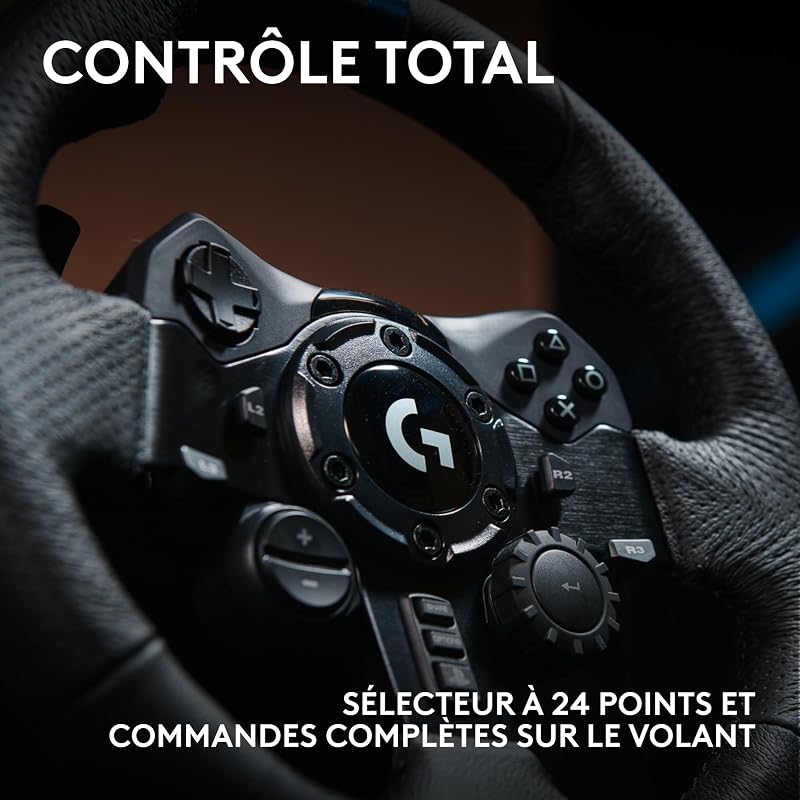 G923 volant de course et pédales pour Playstation & PC