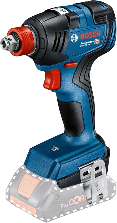 Bosch Professional 18V GDX 18V-200 Cordless Impact Driver 200 Nm