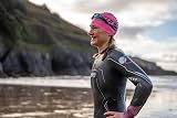 ZONE3 Silicone Swim Cap Hi-Vis Pink 48g Waterproof Unisex view 5