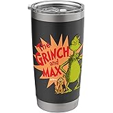 Dr. Seuss Grinch and Max Burst Stainless Steel Insulated Tumbler