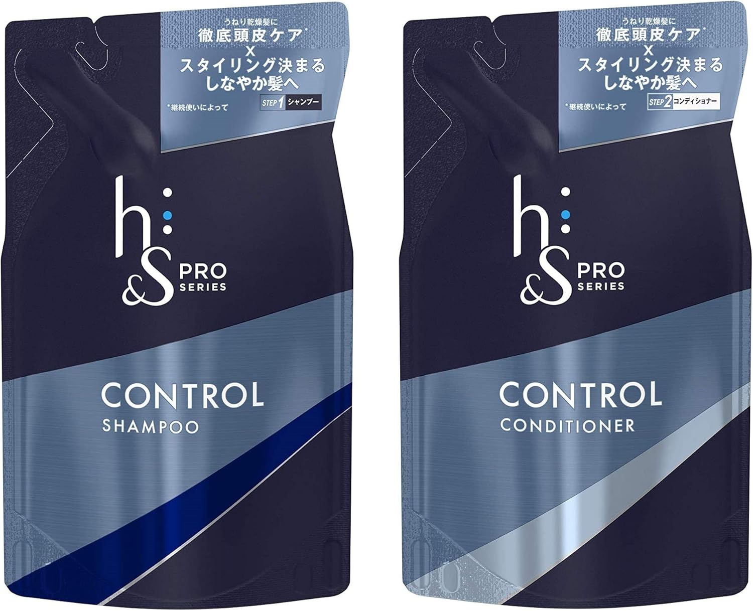 Amazon セット買い H S Pro エイチアンドエス プロ メンズ シャンプー コントロール 詰め替え スタイリング重視 300ml Pro エイチアンドエス プロ メンズ コンディショナー コントロール 詰め替え スタイリング重視 300g H S ビューティー 通販