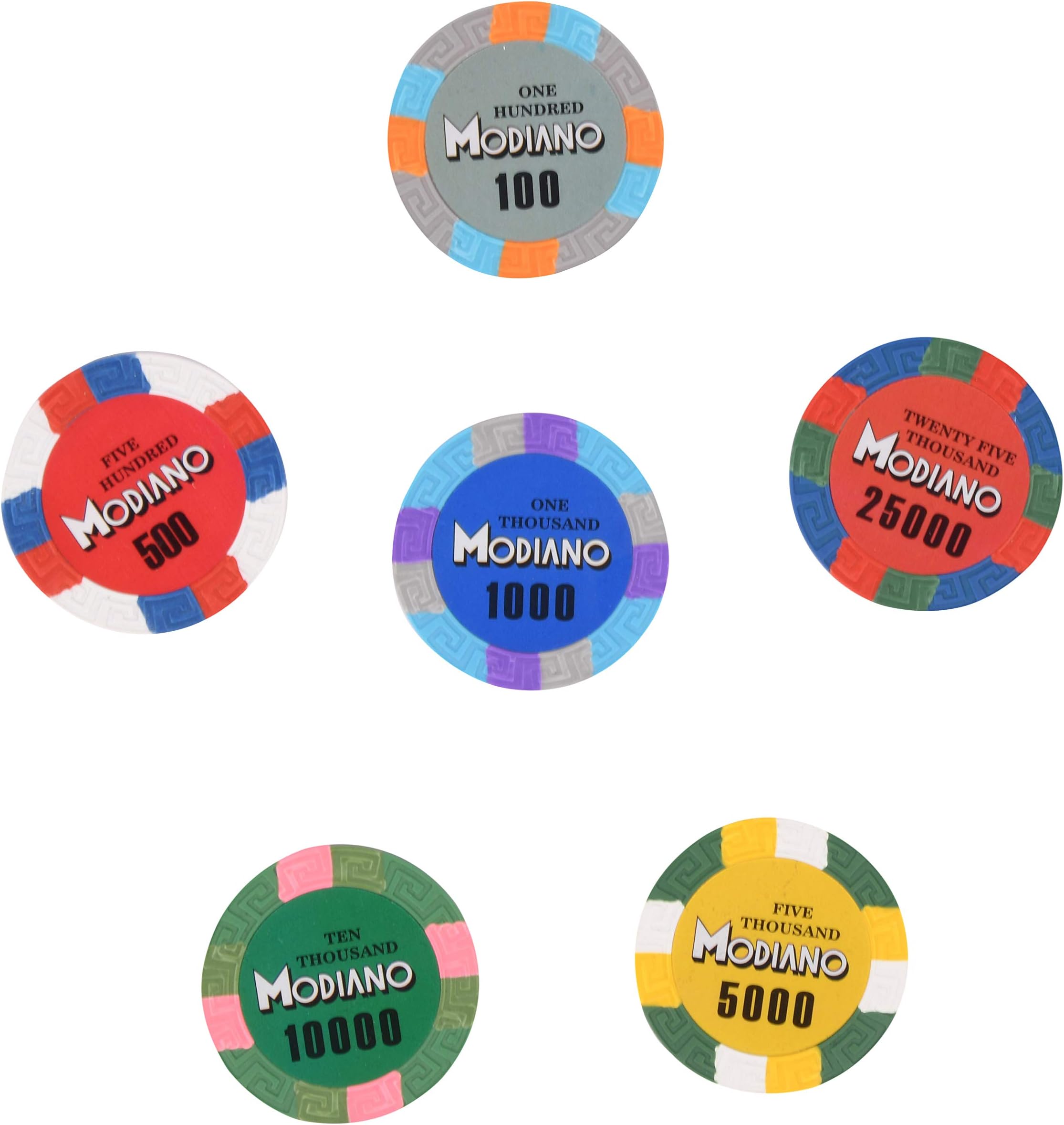 Poker stuff India Modiano New Chip Set