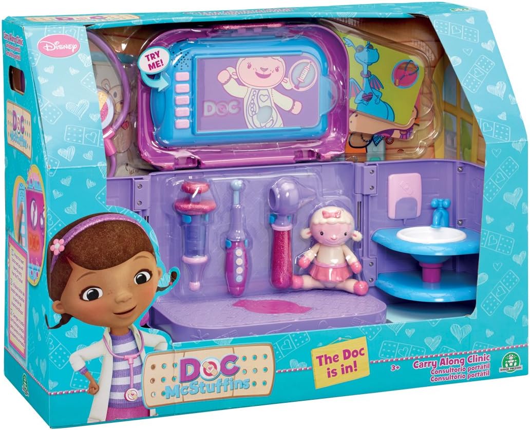 doc mcstuffins carry along clinic