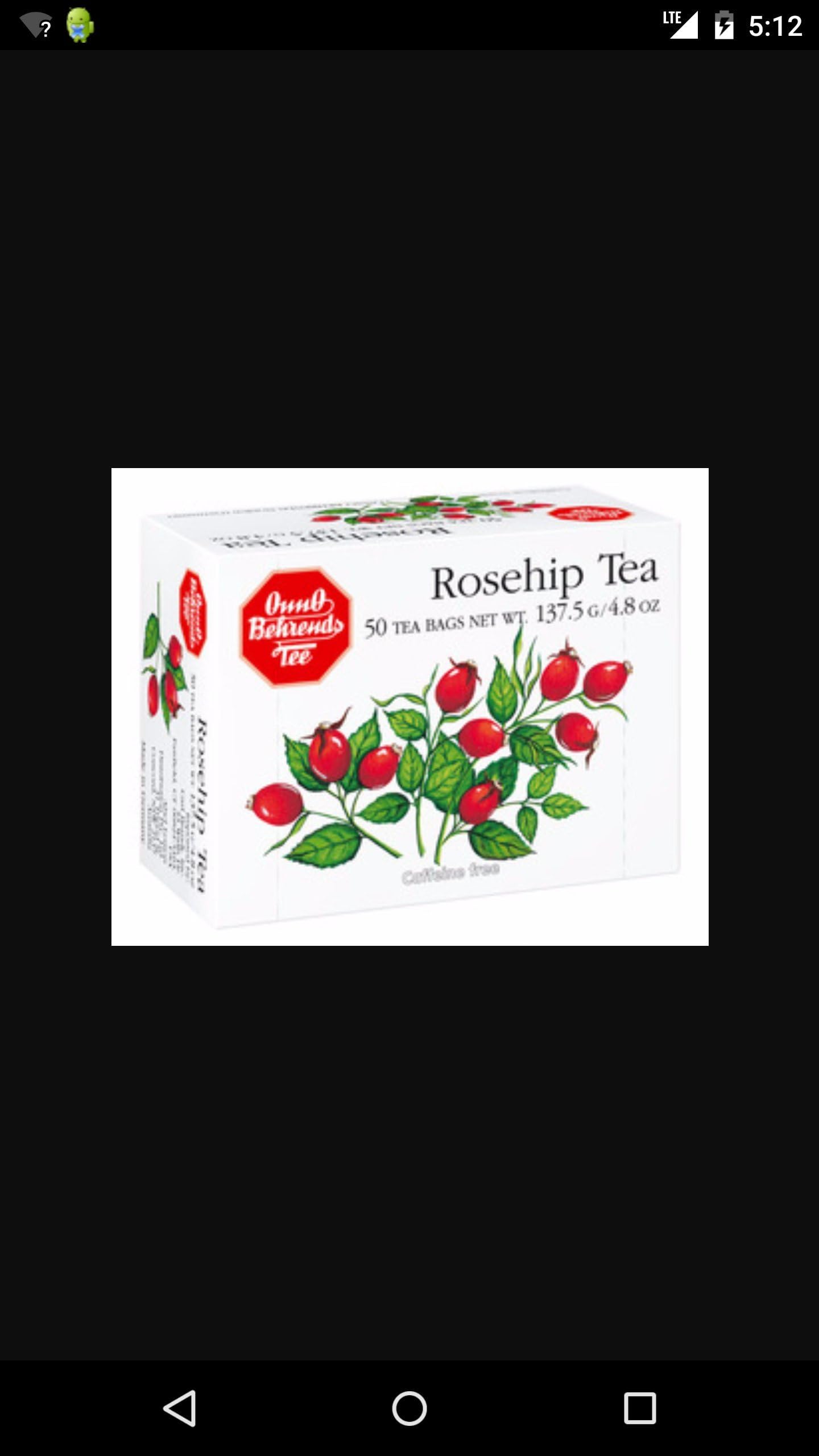 Onno Behrends Rosehip Tea, 4.8-Ounce Boxes (Pack of 5)