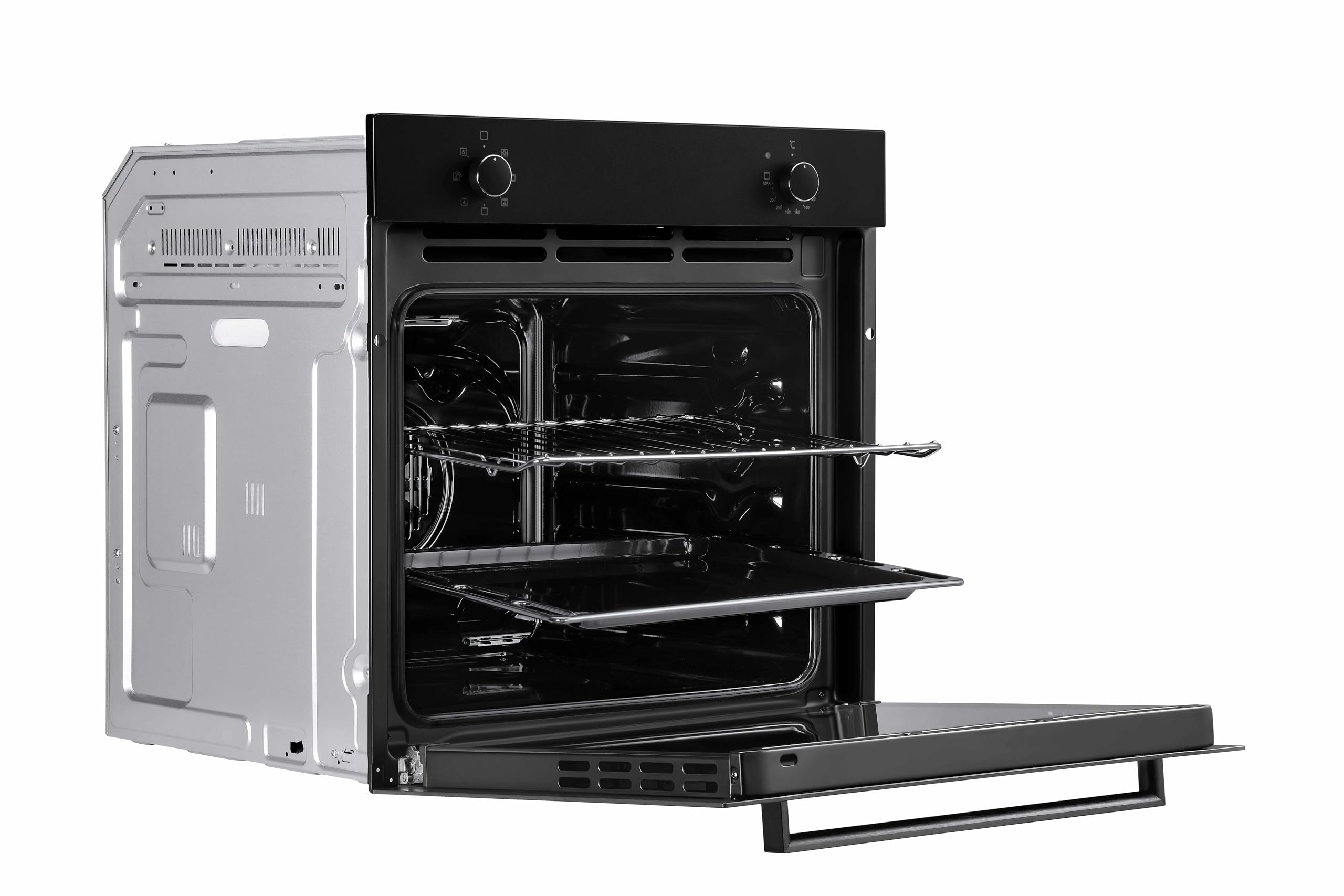 Respekta Einbaubackofen autark in matt-schwarzem Design AB121MS-26 / Energieeffizienzklasse A / 72 Liter / 7 Beheizungsarten/Auftaufunktion/Dampfunterstützte Garfunktion 4