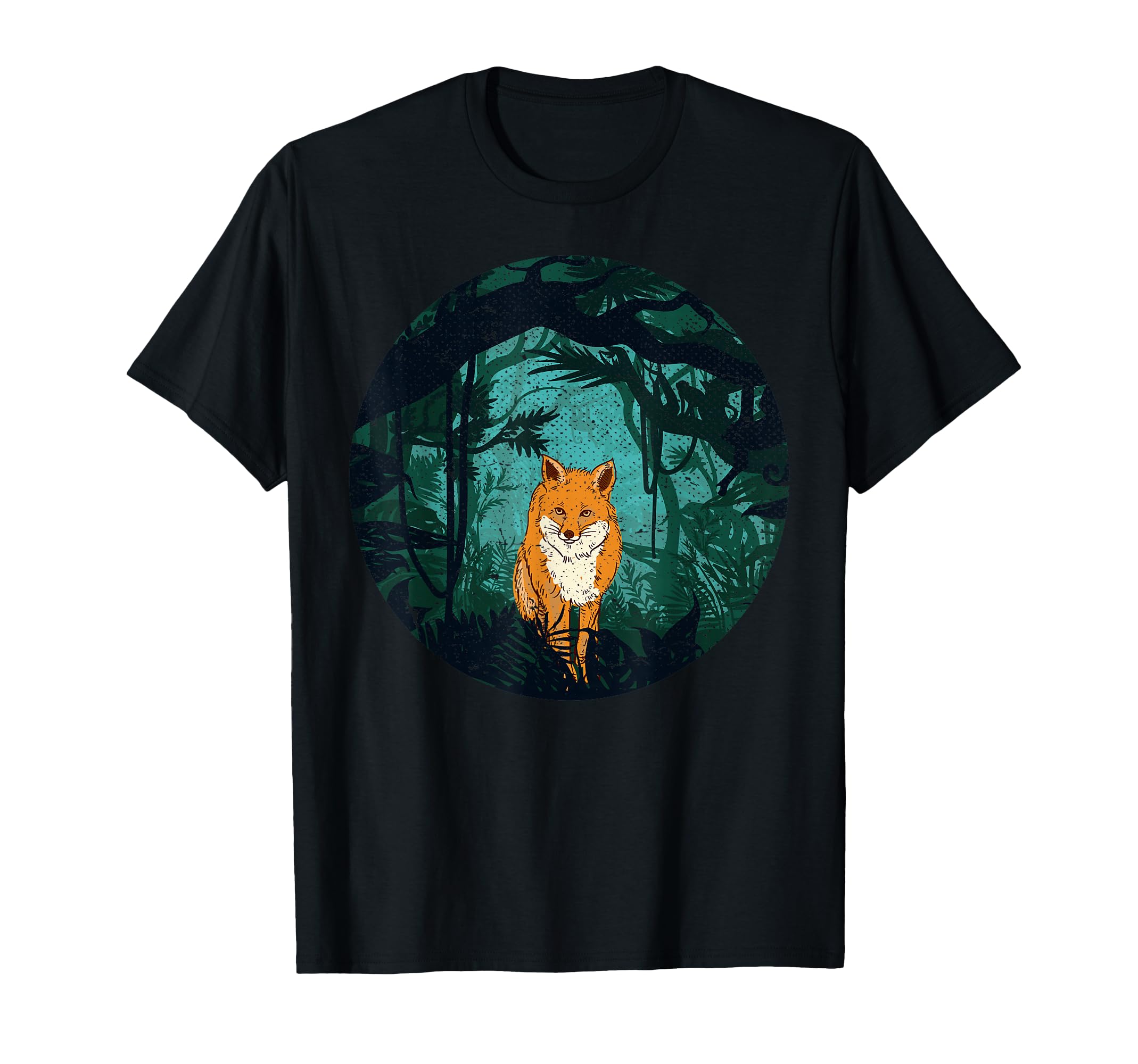 Tropical Nature Forest Animal Wildlife Rainforest Fox T-Shirt